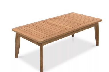 Closeout Deal! Savona Teak Outdoor Coffee Table Only $17!!